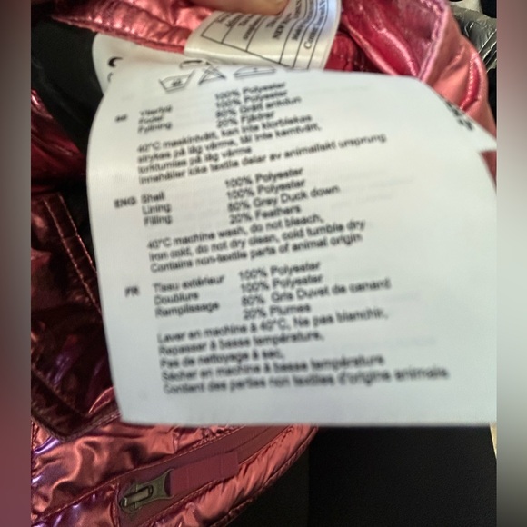 Skhoop Metallic Pink Down Puffer Skirt - Picture 5 of 5